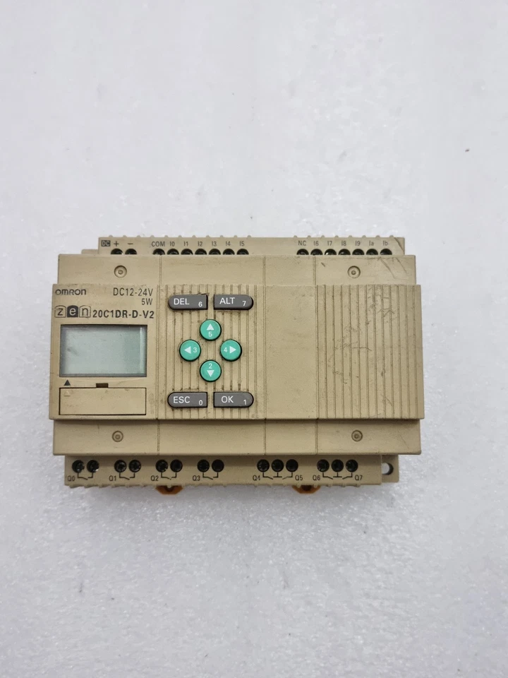 Omron ZEN-20C1DR-D-V2 Cpu Unit Dc 12-24V 5W ZEN20C1DRDV2 Free Ship